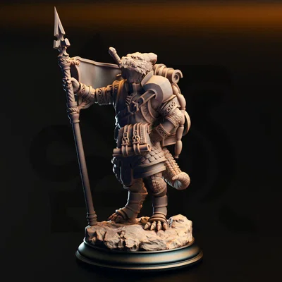 Archemen el Valiente – Escudero Kobold Plateado