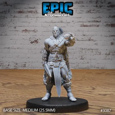 Personaje jugador bárbaro