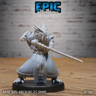 Dragonborn dorado Mago (mediano)