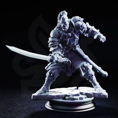 Bagrash Ilkhan – Maestro de la espada orco