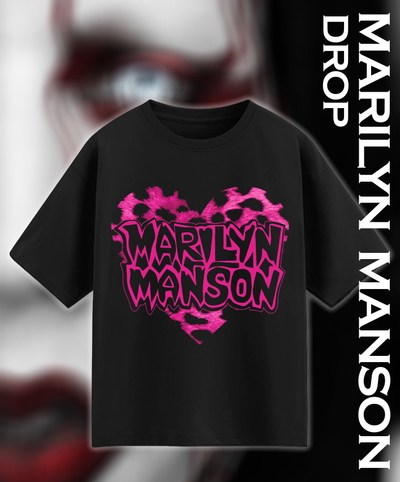 REMERA MARILYN MANSON ANIMAL PRINT
