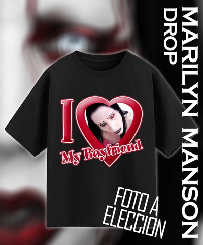REMERA MARILYN MANSON BOYFRIEND (FOTO A ELECCION)