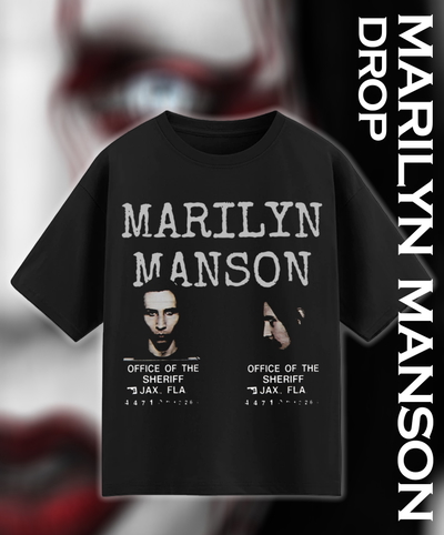 REMERA MARILYN MANSON MUGSHOT