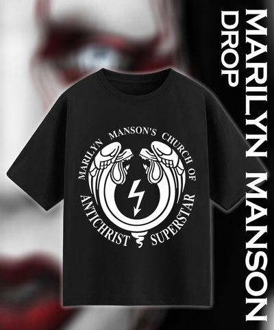 REMERA MARILYN MANSON CHURCH OF ANTICHRIST SUPERSTAR
