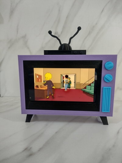 Soporte teléfono Tv Simpsons 