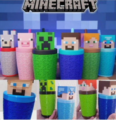 Vasos de Minecraft