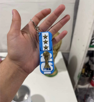 Llavero porta celular 