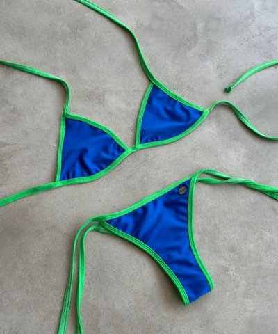 Bikini Ibiza | Azul/verde