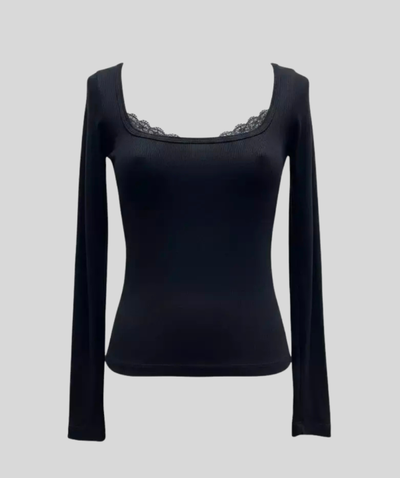 Remera Cinzia | Negra
