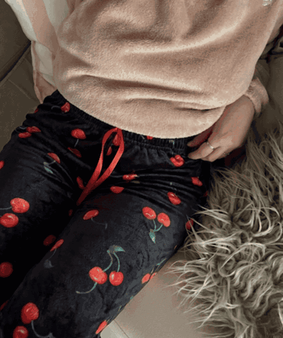 Pantalón Plush | Cherry