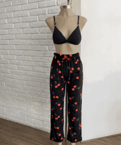 Pantalón Plush | Cherry