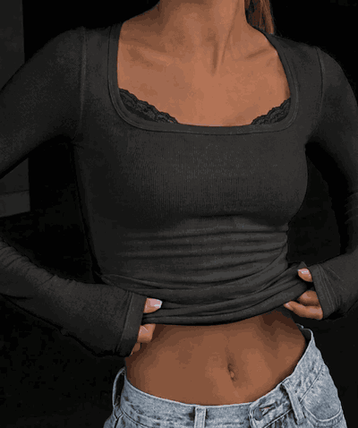 Remera Cinzia | Negra