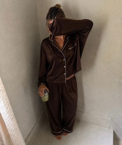 Pijama Lewis | Chocolate