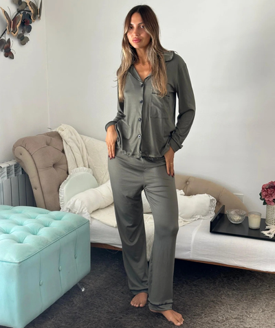 Pijama Katy | Verde Militar