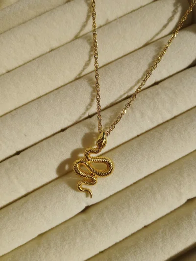 COLLAR SNAKE GOLD