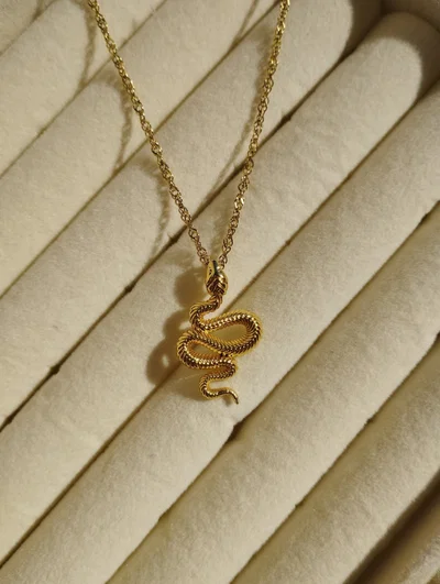 COLLAR SNAKE GOLD