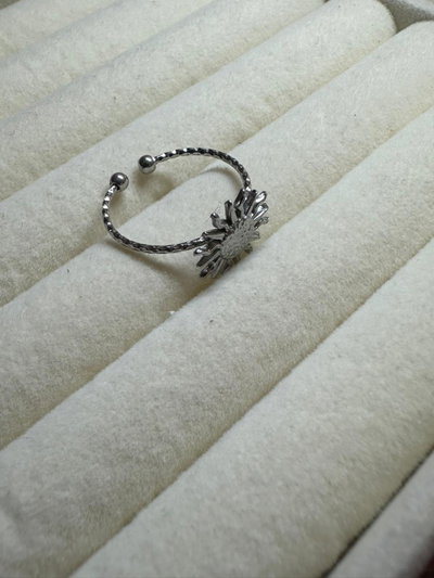 ANILLO SUN FINO SILVER 