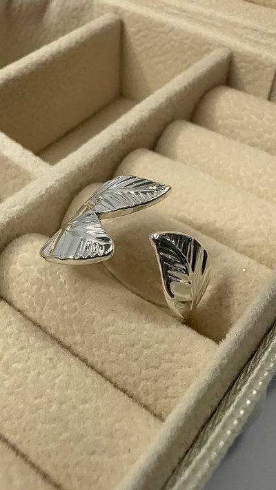 ANILLO HOJAS