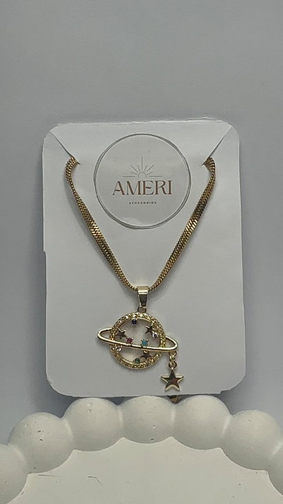COLLAR SATURNO