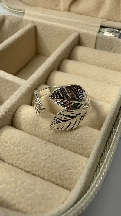 ANILLO HOJAS