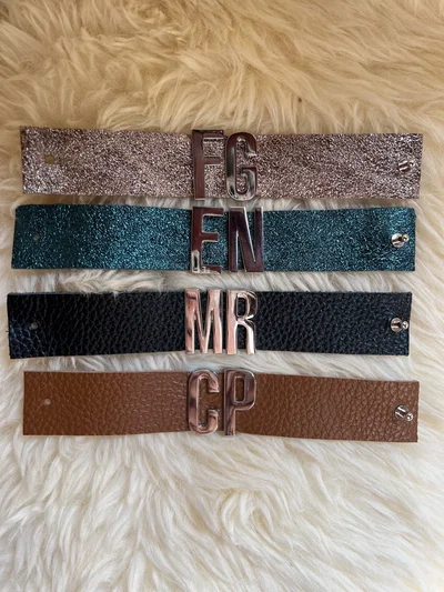 Pulseras cuero premium