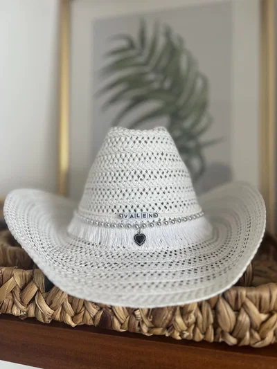 Sombrero personalizado dadito blanco