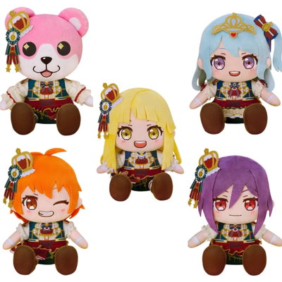 •Plushie BanG Dream! Hello Happy World Kokoro/Kaoru/Hagumi/Kanon/Michelle