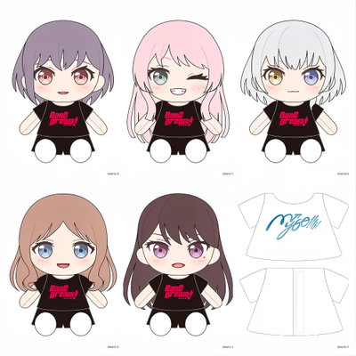 |Dress-Up Plushie MyGO!!!!! Tomori/Anon/Rāna/Soyo/Taki
