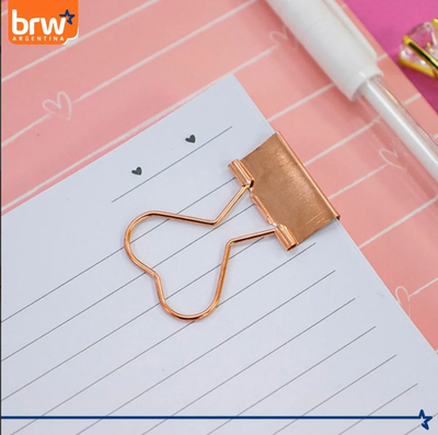 Binder Clip Rose X1