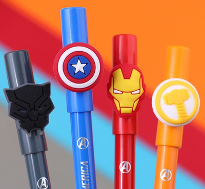 Lapicera borrable wero Marvel
