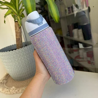 Termo glitter 950 ML acero inoxidable