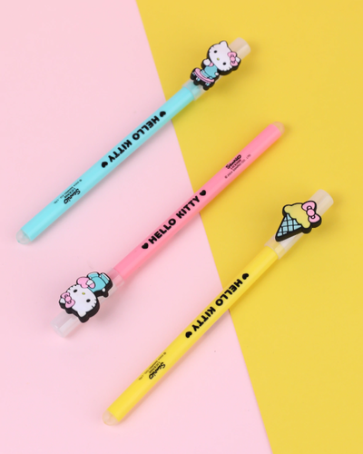Lapicera borrable wero hello Kitty