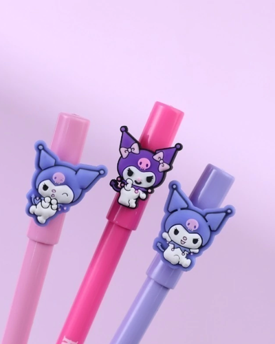 Lapicera borrable wero kuromi