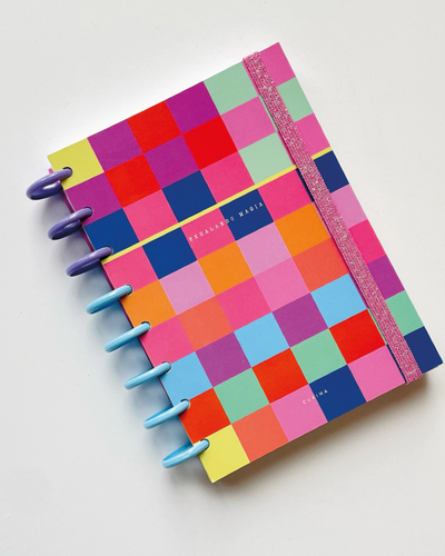 Cuaderno Inteligente A5 Cuadros 100 hojas tapa flexible