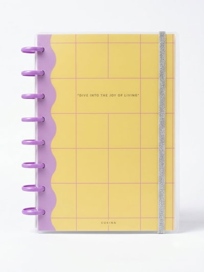 Cuaderno Inteligente A5 dive into the joy of living 100 hojas tapa flexible