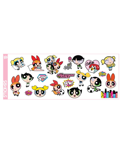 Stickers dtf uv chicas superpoderosas