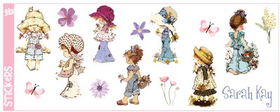 Stickers dtf uv Sarah kay