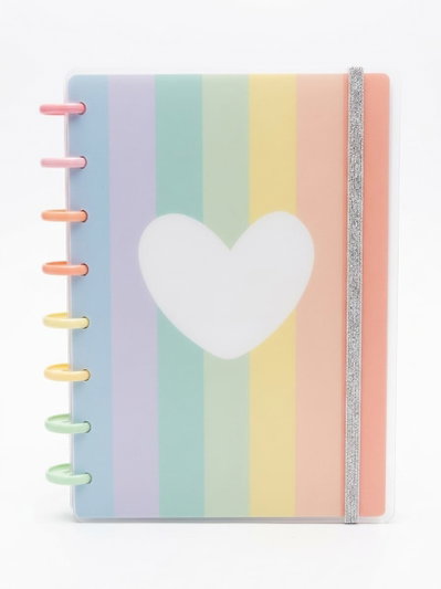 Cuaderno Inteligente A5 Corazon 100 hojas tapa flexible