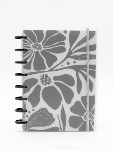 Cuaderno Inteligente A5 Floral 100 hojas tapa flexible