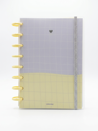 Cuaderno Inteligente A5 separadores simples 100 hojas tapa flexible