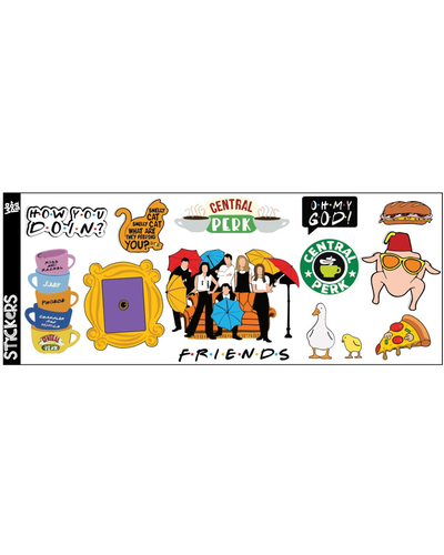 Stickers dtf uv Friends 