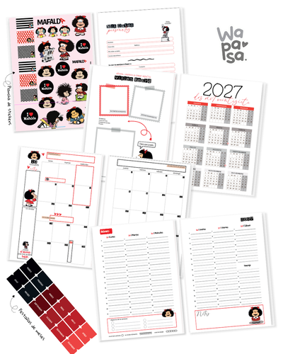 Interior de Agenda 2027 – Edición Especial Mafalda (¡Ya Impreso!)