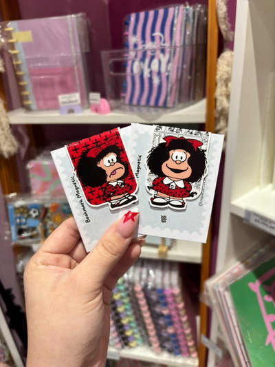 Marcapáginas magnético Mafalda