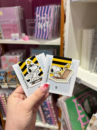 Marcapáginas magnético Snoopy