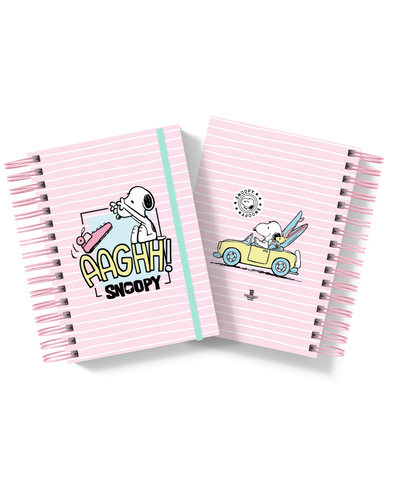 Cuaderno Anillado A5 Snoopy Notebook 