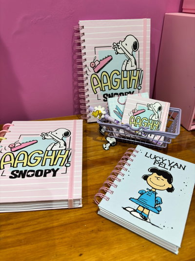 Cápsula Snoopy Notebook