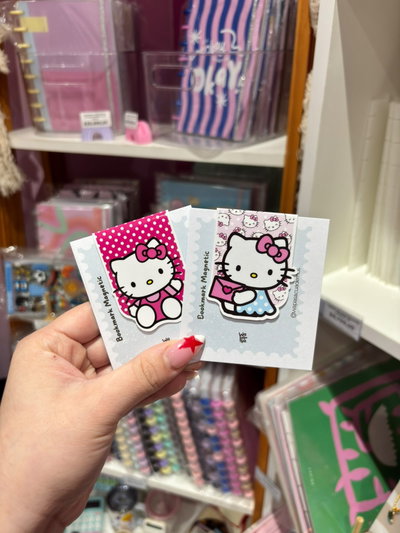 Marcapáginas magnético hello Kitty