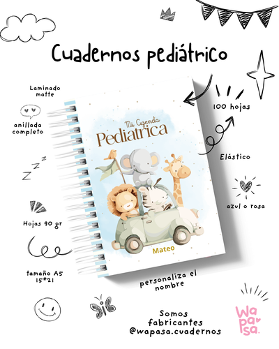 Mi Agenda Pediátrica Premium Personalizado