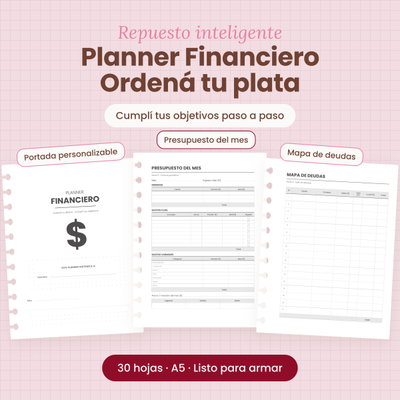 Repuesto planner financiero 