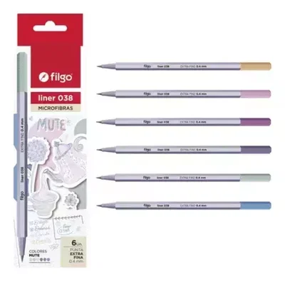 Microfibra Filgo MUTE 038 X 6 unid.